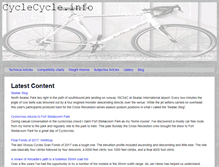 Tablet Screenshot of cyclecycle.info